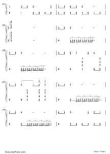 上海滩简谱（上海滩简谱完整版电子琴）